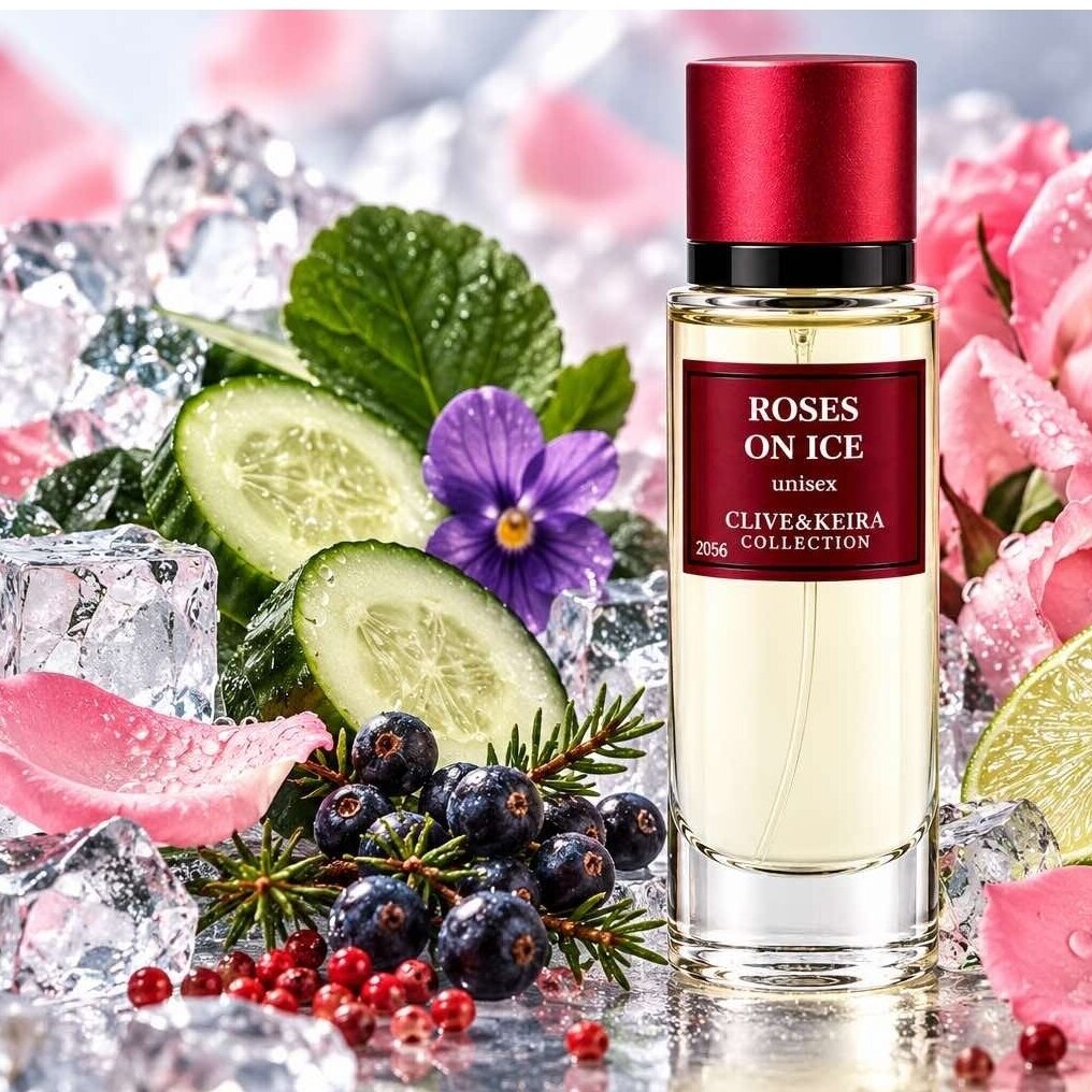 Clive & Keira Collection Roses On Ice 2056 2