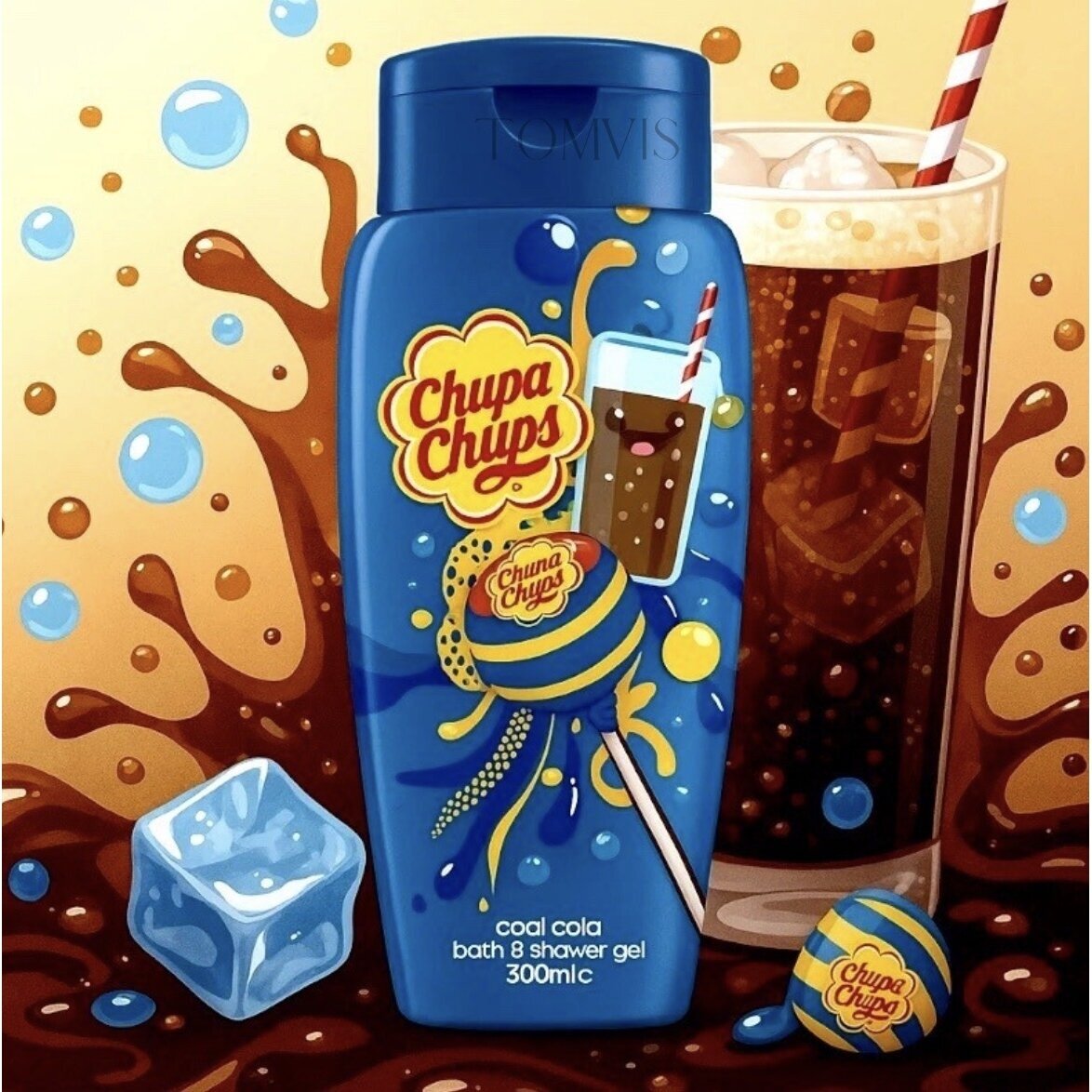 Гель для душа и ванны COLA 300 мл – Chupa Chups