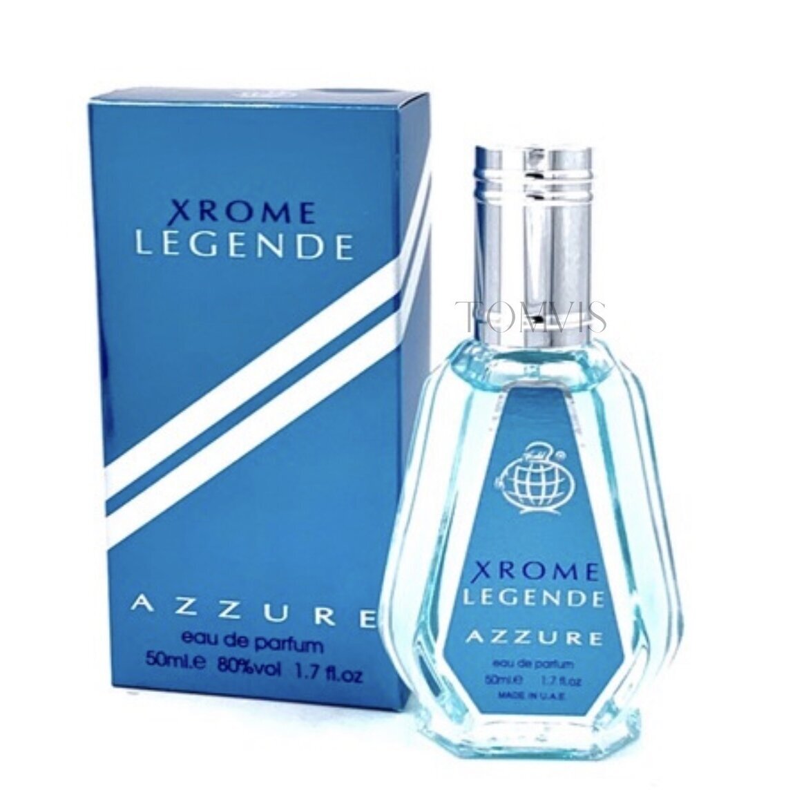 Fragrance World Xrome Legende Azzure 50ml Fragrance World Xrome Legende Azzure 50ml