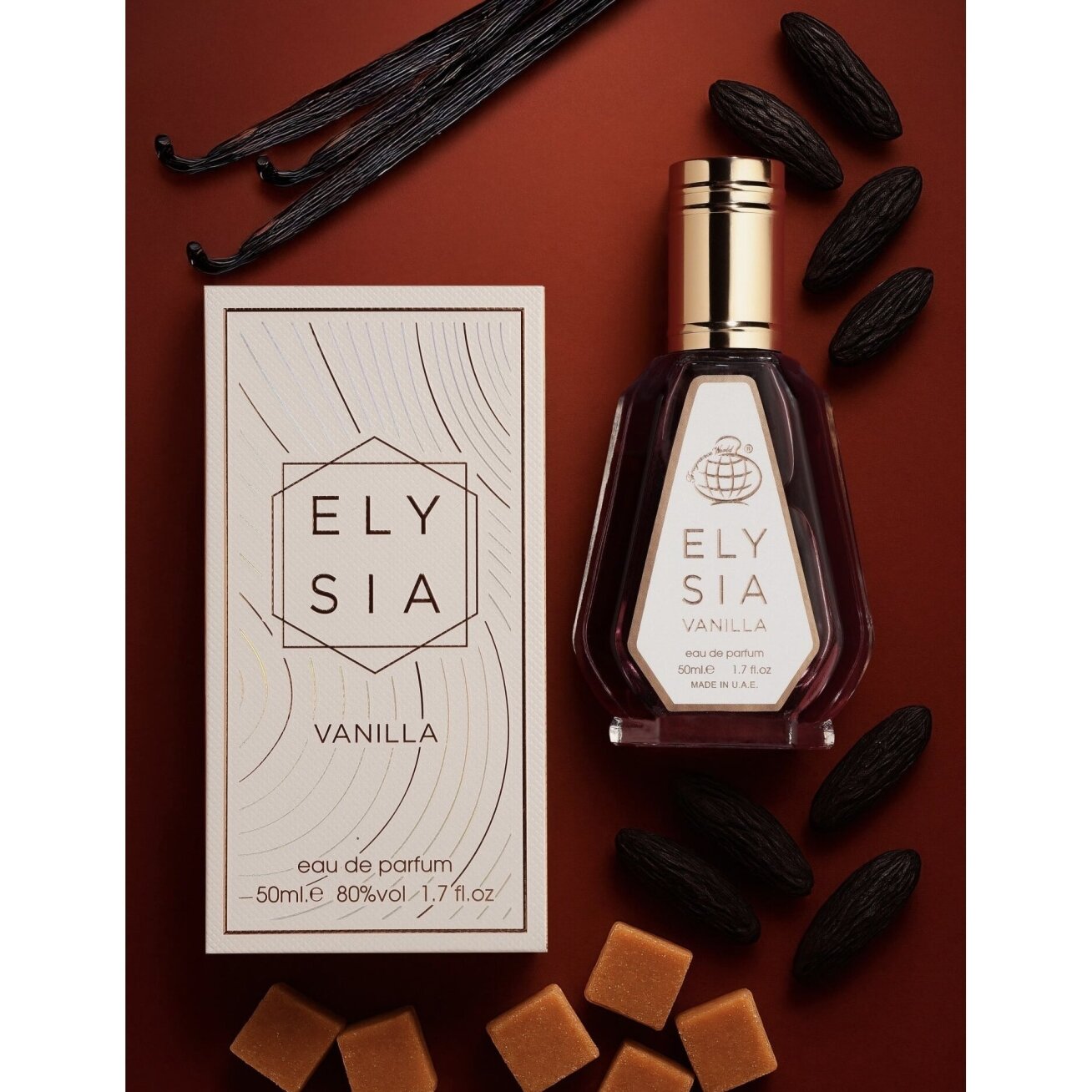 Fragrance World Elysia Vanilla 50ml Fragrance World Elysia Vanilla 50ml