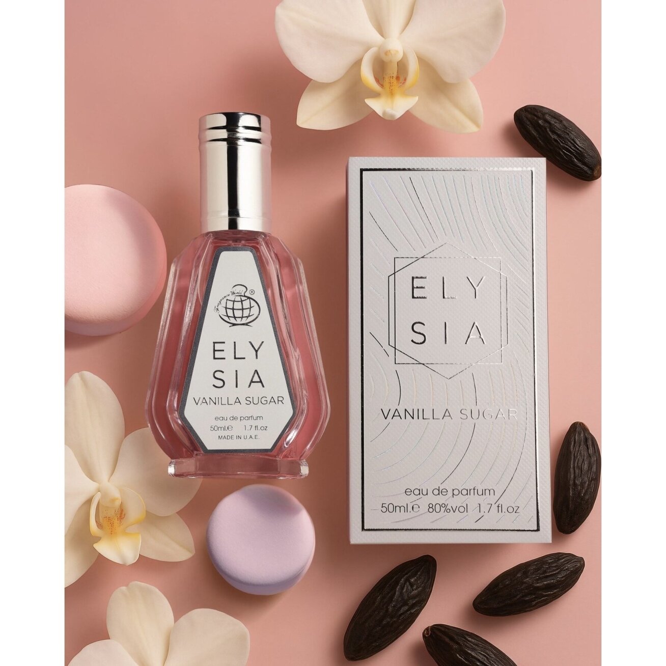 Fragrance World Elysia Vanilla Sugar 50ml Fragrance World Elysia Vanilla Sugar 50ml