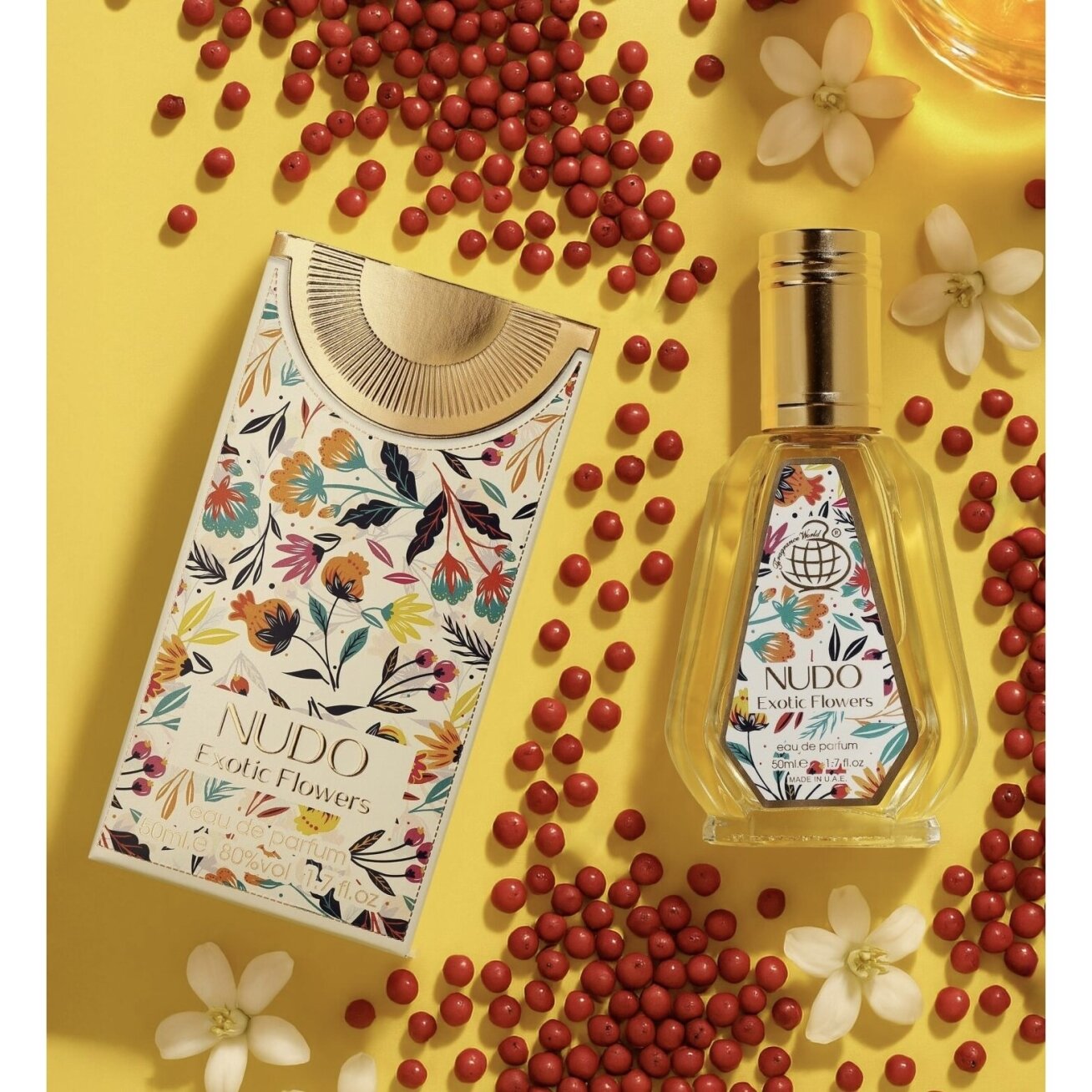 Fragrance World Nudo Exotic Flowers 50ml Fragrance World Nudo Exotic Flowers 50ml