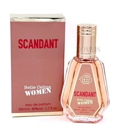 Fragrance World SCANDANT Belle Celline Women 50ml Fragrance World SCANDANT Belle Celline Women 50ml