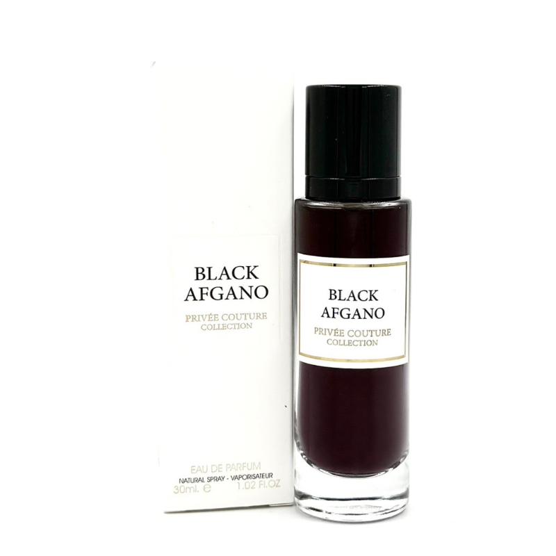 Privee Couture Collection Black Afgano